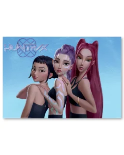 K-Pop Demon Hunters Poster Rumi, Mira & Zoey, Comeback