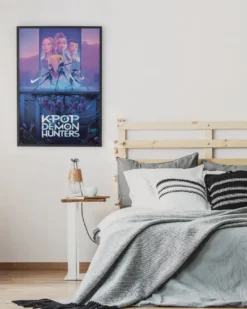 KPop Demon Hunters Poster Rumi, Mira & Zoey