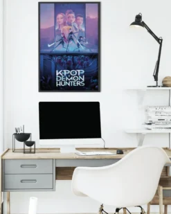 KPop Demon Hunters Poster Rumi, Mira & Zoey