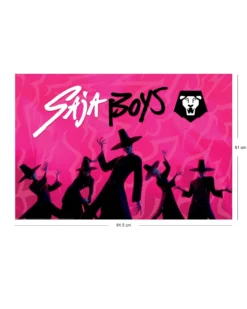 KPop Demon Hunters Poster Saja Boys