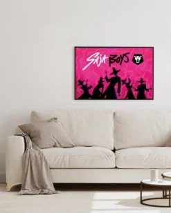 KPop Demon Hunters Poster Saja Boys