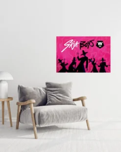 KPop Demon Hunters Poster Saja Boys