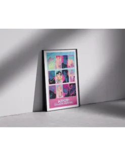KPop Demon Hunters Poster Saja Boys, Light and Dark