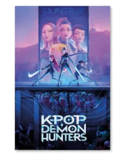 K-Pop Demon Hunters Posterset Huntrix & Saja Boys