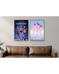 K-Pop Demon Hunters Posterset Huntr/x