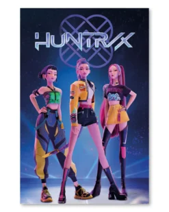 K-Pop Demon Hunters Posterset Huntr/x