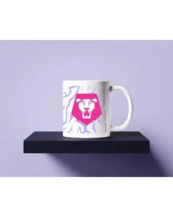 K-Pop Demon Hunters Tasse Saja Boys Logo Pink