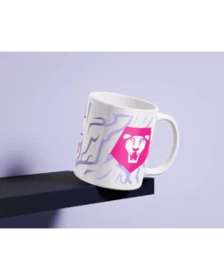 K-Pop Demon Hunters Tasse Saja Boys Logo Pink
