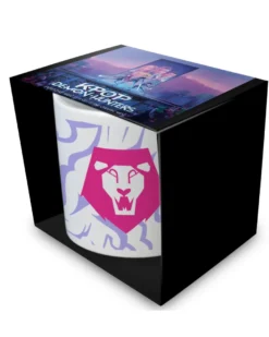 K-Pop Demon Hunters Tasse Saja Boys Logo Pink