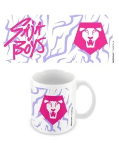 K-Pop Demon Hunters Tasse Saja Boys Logo Pink