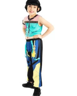 K-Pop Demon Hunters Zoey Core Look Kostüm bestehend aus Top, Hosen & Armband