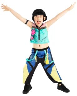 K-Pop Demon Hunters Zoey Core Look Kostüm bestehend aus Top, Hosen & Armband