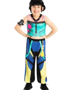 K-Pop Demon Hunters Zoey Core Look Kostüm bestehend aus Top, Hosen & Armband