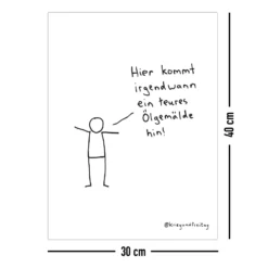 Krieg und Freitag Kunstdruck Ölgemälde