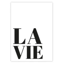 La Vie Kunstdruck Din A4
