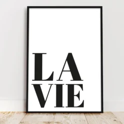 La Vie Kunstdruck Din A4