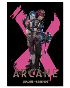 League Of Legends: Arcane Poster - Jinx & Vi - 61x91,5 cm