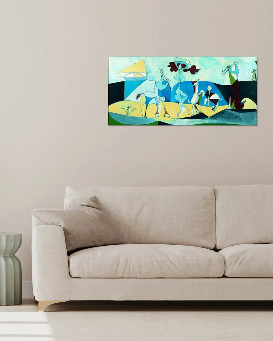 Lebensfreude Kunstdruck Pablo Picasso