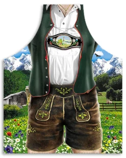 Lederhose Kochschürze Bayerische Tracht