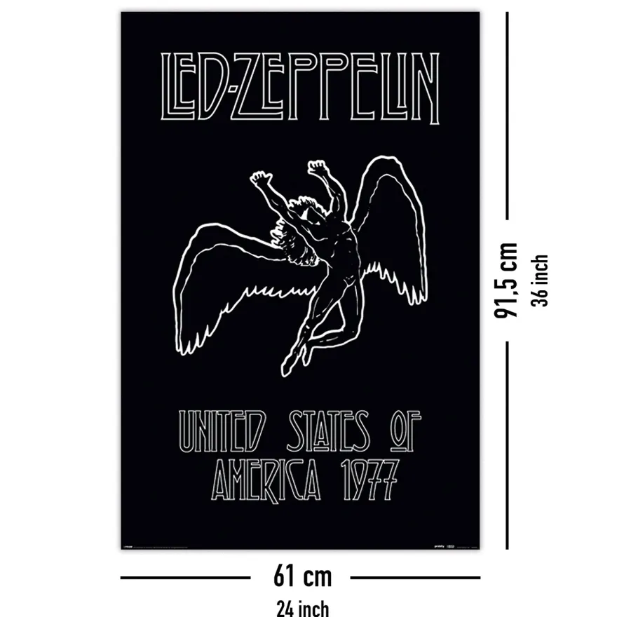 Led Zeppelin Poster Icarus