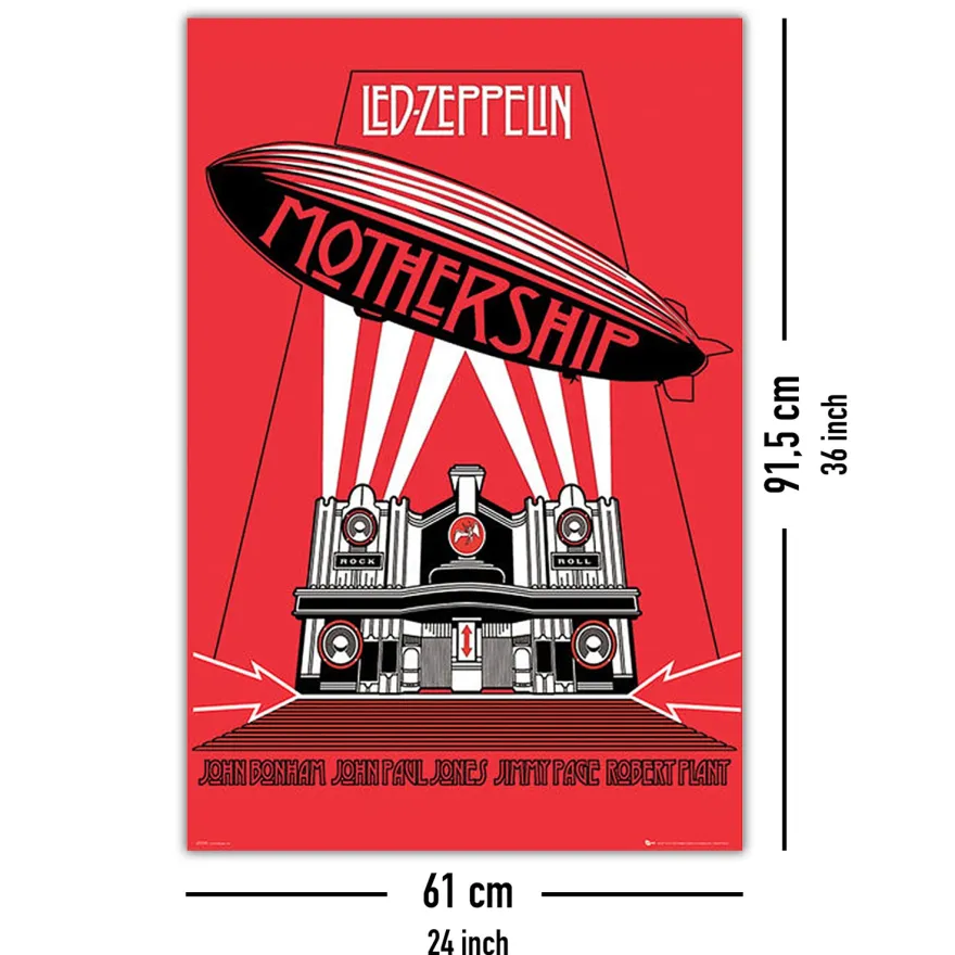 Led Zeppelin Poster Mothership