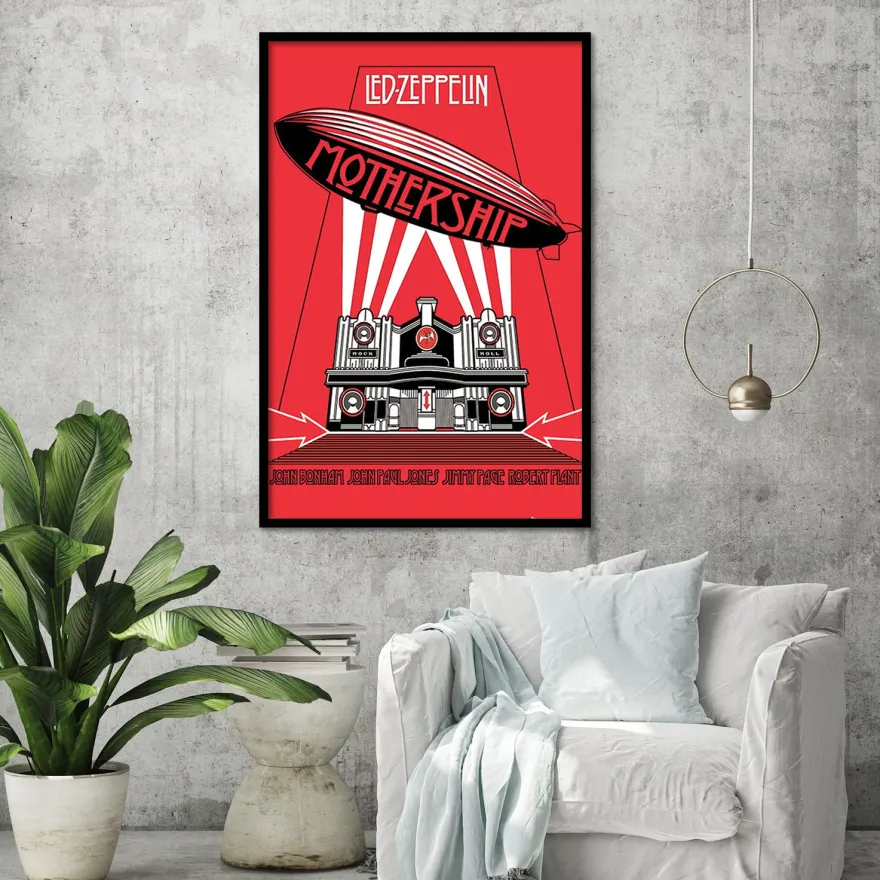 Led Zeppelin Poster Mothership