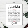 Lieber Onkel Kunstdruck