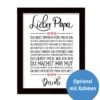 Lieber Papa Kunstdruck