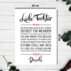 Liebe Tochter Kunstdruck