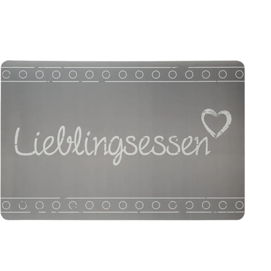 Lieblingsessen Tischsets 4-er Set Platzmatten, Untersetzer