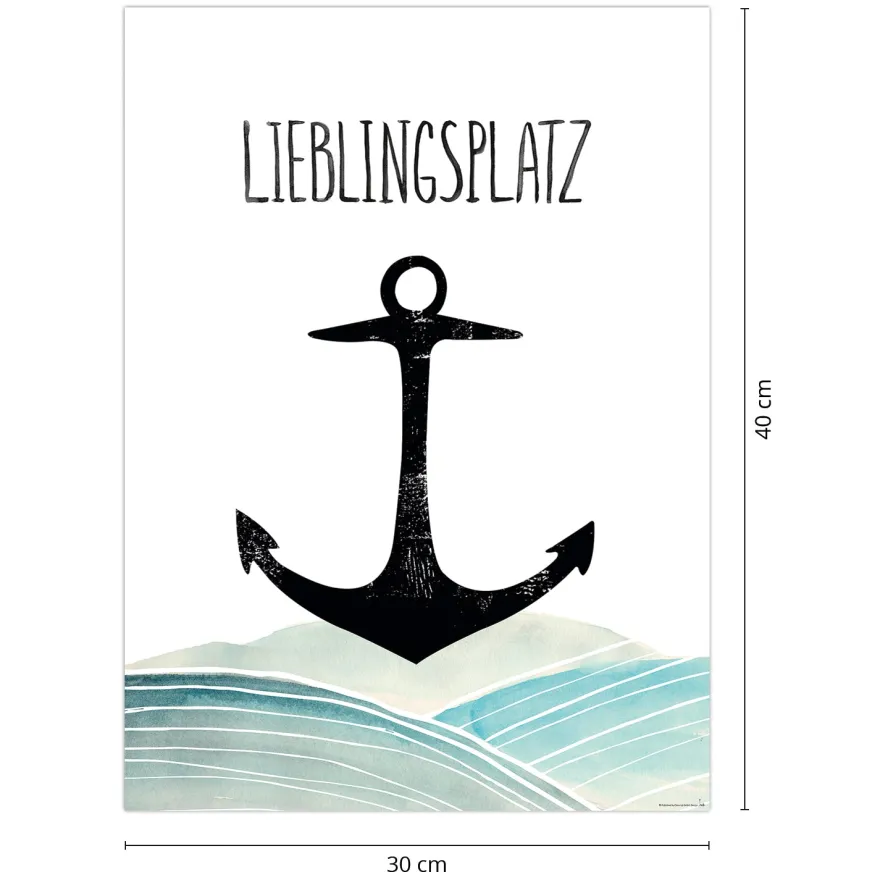 Lieblingsplatz Kunstdruck