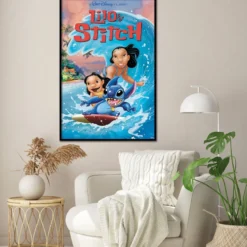 Lilo & Stitch Poster Disney Wave Surf