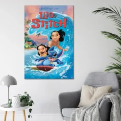 Lilo & Stitch Poster Disney Wave Surf