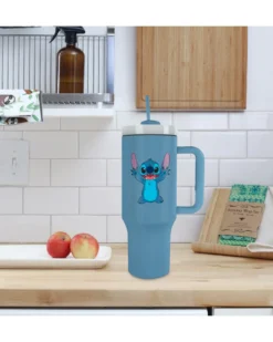 Lilo & Stitch Tumbler Quencher Stitch - Blau Fassungsvermögen ca. 1,2 Liter