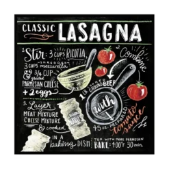 Lily & Val Kunstdruck Classic Lasagna