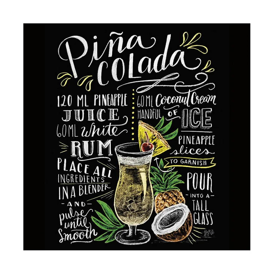 Lily & Val Kunstdruck Piña Colada