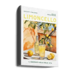 Limoncello, Aquarell, Fresh