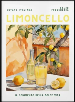 Limoncello, Aquarell, Fresh
