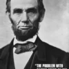 Lincoln Internet Quote Poster