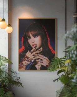 Lisa Poster Black Lalisa Manobal (Blackpink)