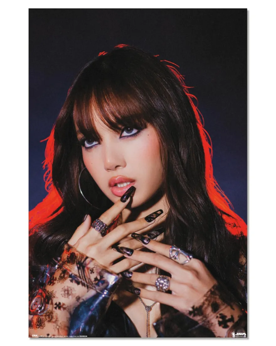 Lisa Poster Black Lalisa Manobal (Blackpink)