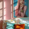 Lisa Poster Pink Lalisa Manobal (Blackpink)