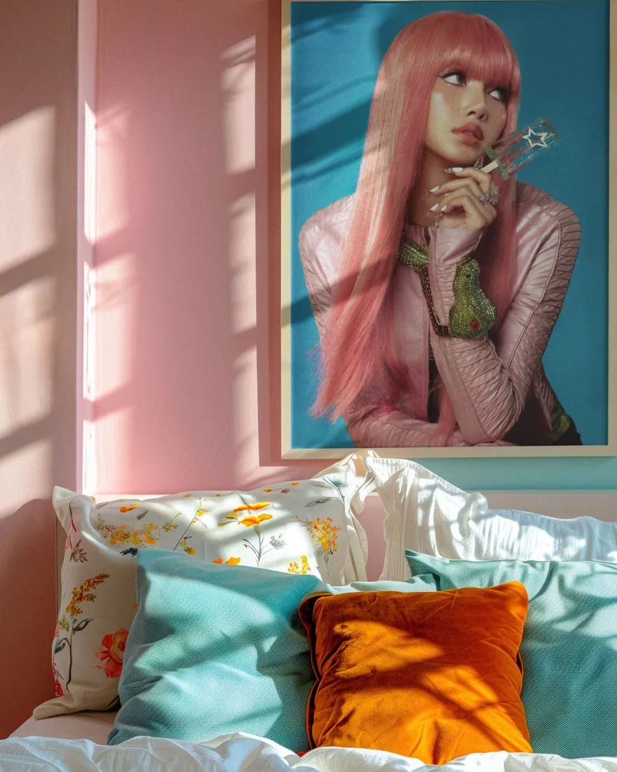 Lisa Poster Pink Lalisa Manobal (Blackpink)