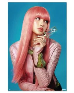 Lisa Poster Pink Lalisa Manobal (Blackpink)