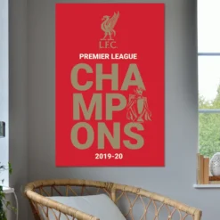 Liverpool FC Poster Logo P. L. Champions 2019/2020