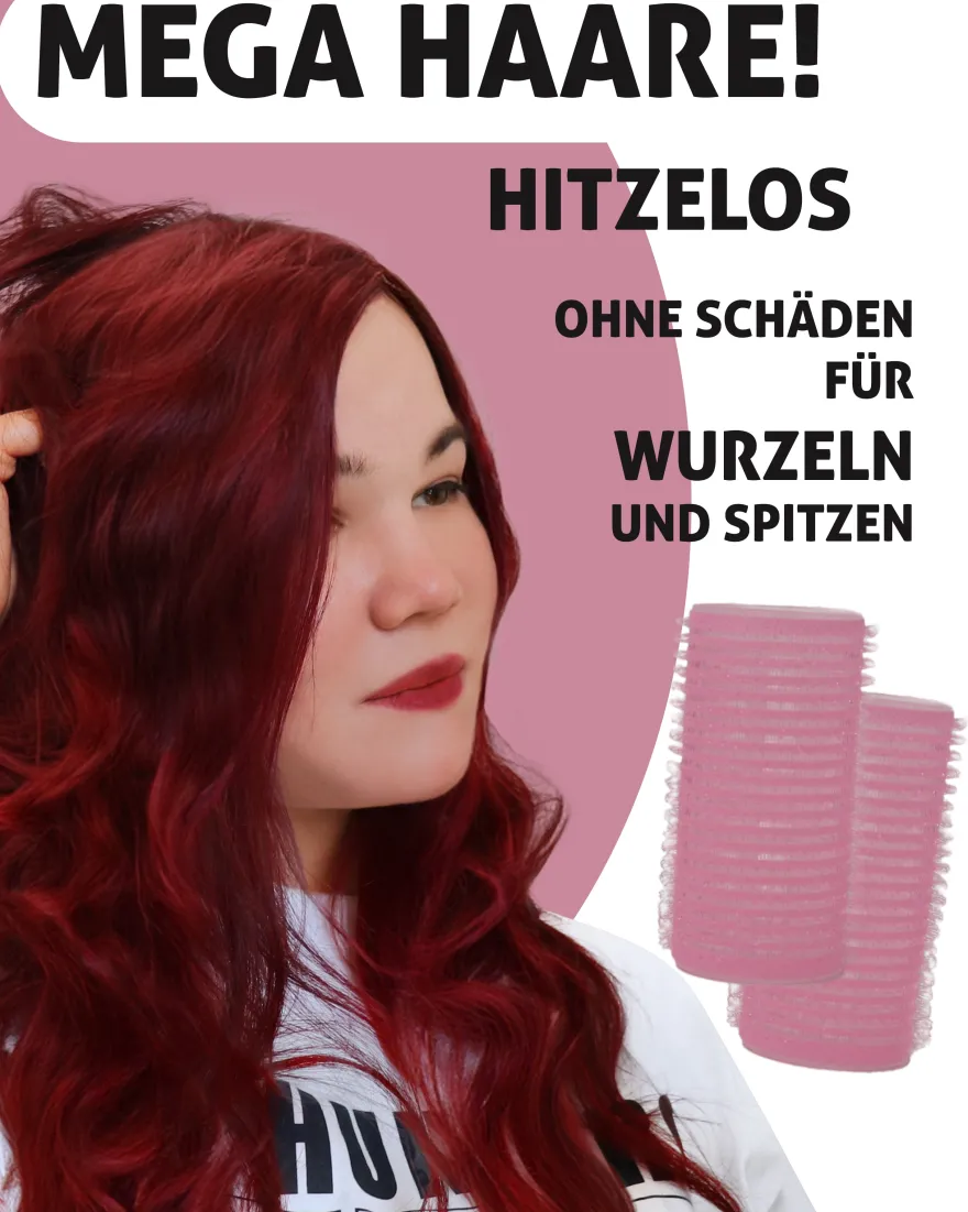 Lockenwickler 24er Set Durchmesser 4cm 6cm lang