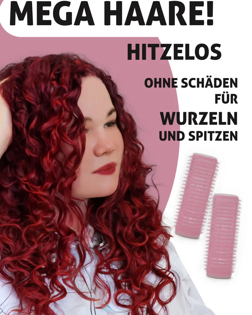 Lockenwickler 24er Set Durchmesser 2 x 6 cm lang