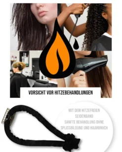 Lockenwickler Set Heatless Curls Overnight