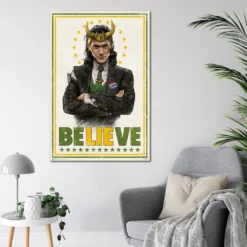 Loki Poster Believe Tom Hiddleston