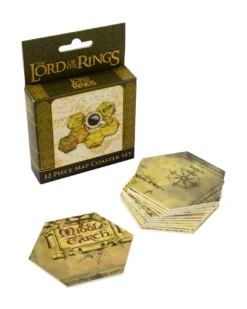 Lord of the Rings Untersetzer Mittelerde-Karte